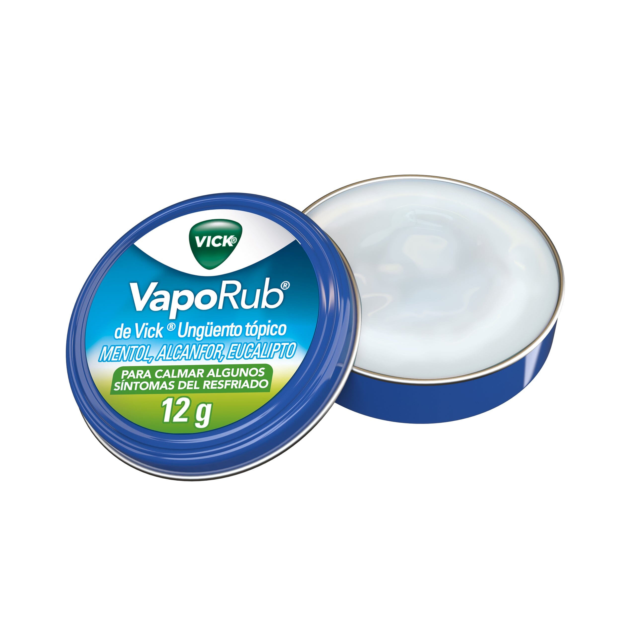 Ungüento Vick VapoRub 12g (vencimiento enero 2025) Farmex-Fonasa-Persistente